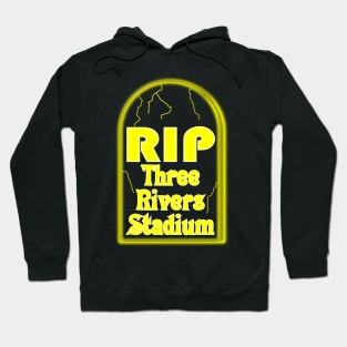 RIP Three River Stadium in Pittsburgh (Pirates and Steelers) Hoodie